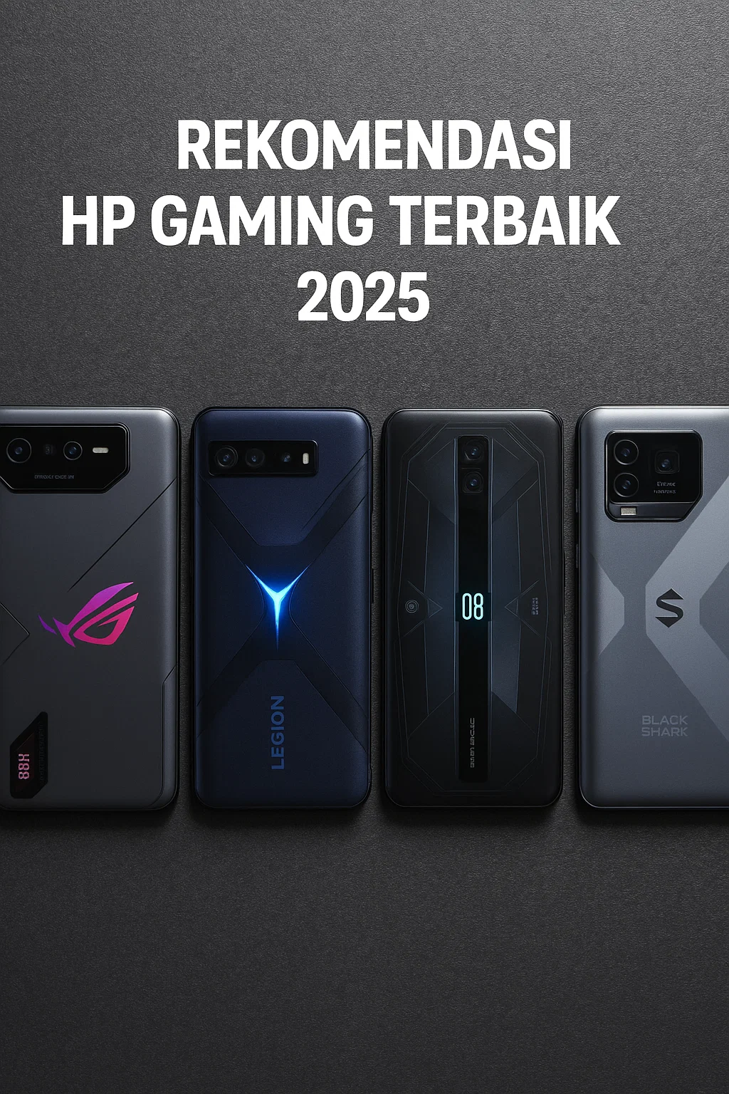 rekomendasi hp gaming terbaik 2025