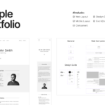 contoh website portfolio