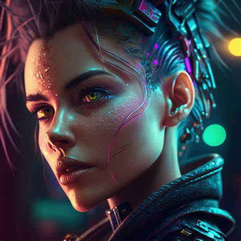prompt ai cyberpunk
